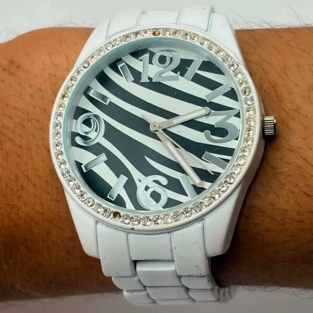 White Zebra Men’s Watch